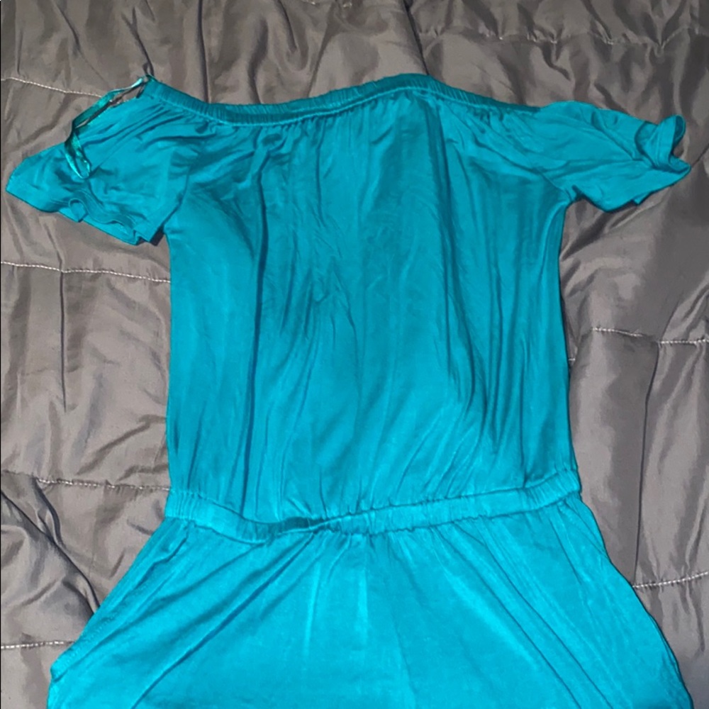 off the shoulder romper